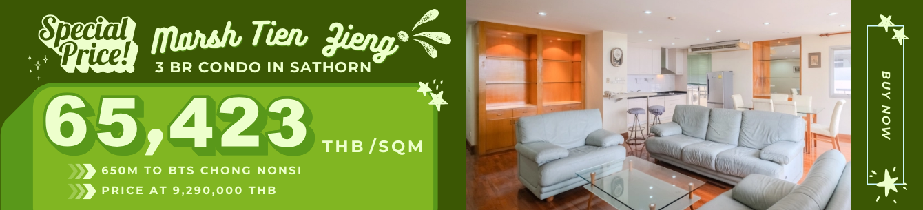 3 bedrooms condo for sale at Marsh Tien Zieng price less than 100,000 THB / SQM AA38673