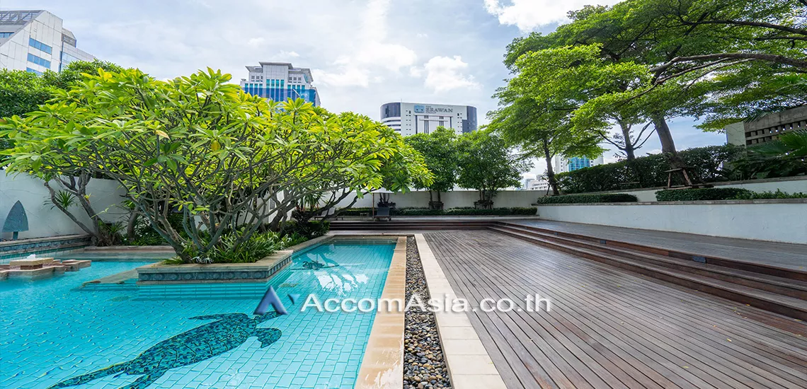  3 br Condominium For Rent in Ploenchit ,Bangkok BTS Ploenchit at Athenee Residence AA33084