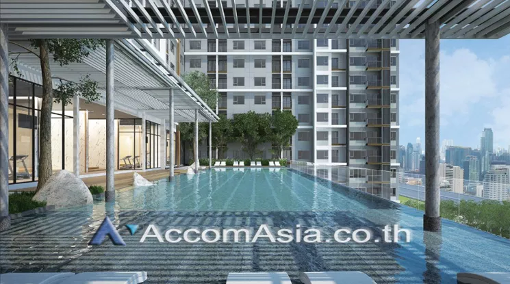  1 br Condominium For Sale in Ratchadapisek ,Bangkok BTS Asok at Life Asoke AA40024