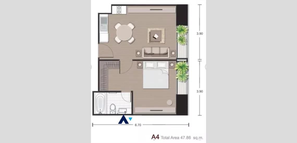 1 br Condominium For Rent in Sukhumvit ,Bangkok BTS Ekkamai at Noble Reveal AA32394