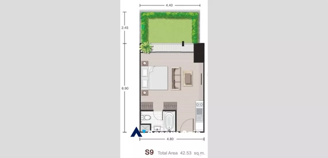  1 br Condominium For Sale in Sukhumvit ,Bangkok BTS Ekkamai at Noble Reveal AA35566