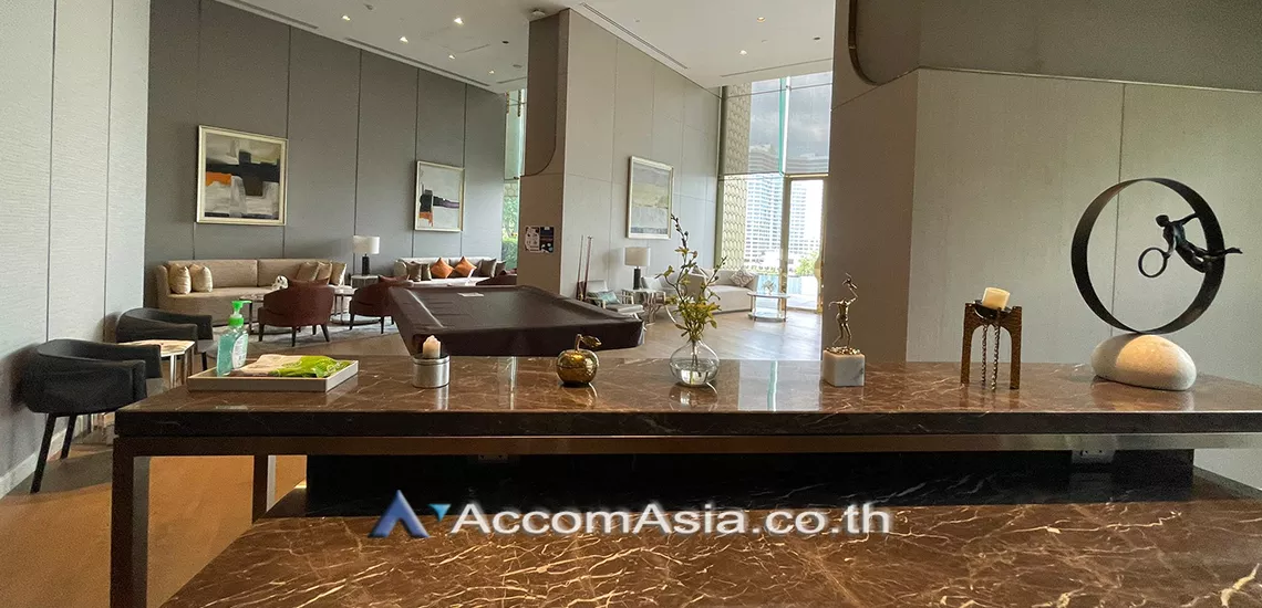  1 br Condominium For Rent in Charoennakorn ,Bangkok BTS Krung Thon Buri at Magnolias Waterfront Residences AA33702