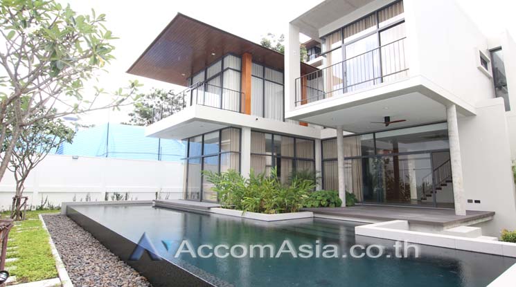  4 br House For Rent in Sukhumvit ,Bangkok BTS Phrom Phong at House with Private Pool AA12755