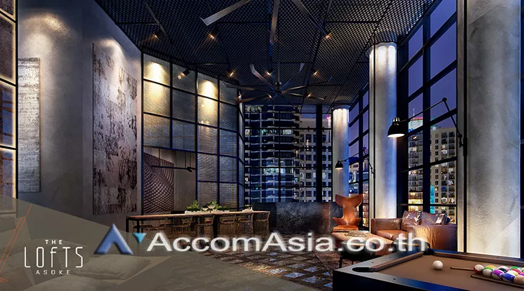  1 br Condominium For Rent in Sukhumvit ,Bangkok MRT Phetchaburi at The Lofts Asoke AA40520