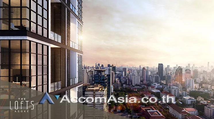  1 br Condominium For Rent in Sukhumvit ,Bangkok MRT Phetchaburi at The Lofts Asoke AA40520