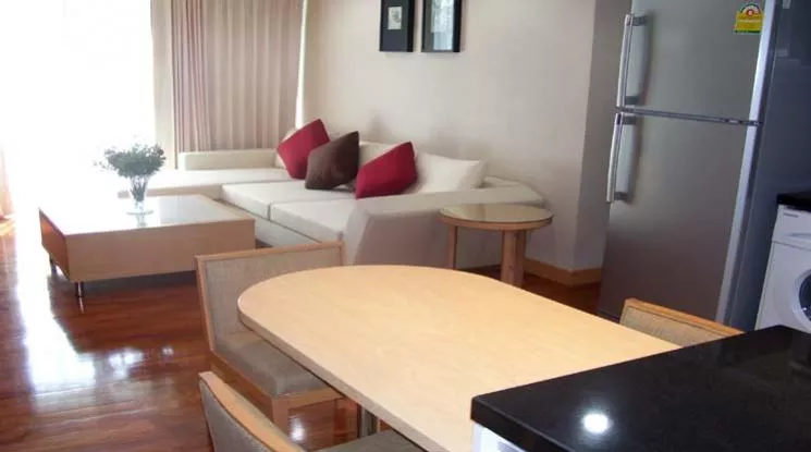 Big Balcony |  1 Bedroom  Apartment For Rent in Sukhumvit, Bangkok  near BTS Phrom Phong (1411117)