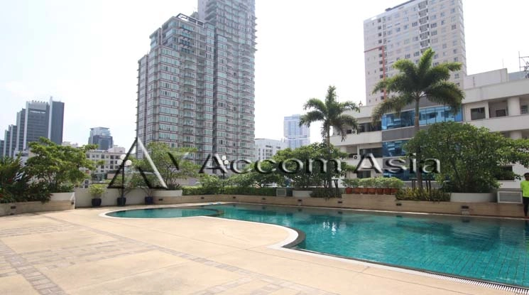 Pet friendly |  3 Bedrooms  Apartment For Rent in Sukhumvit, Bangkok  near BTS Phrom Phong (1411225)