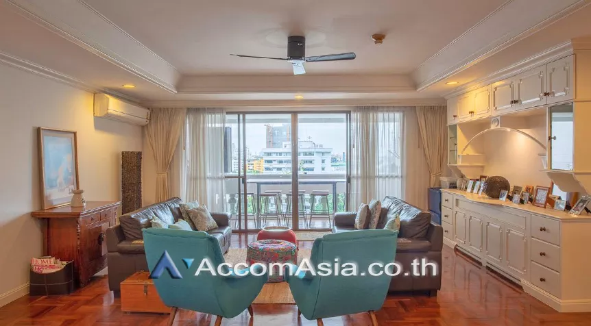 Big Balcony, Pet friendly |  4 Bedrooms  Apartment For Rent in Sukhumvit, Bangkok  near BTS Phrom Phong (1411296)