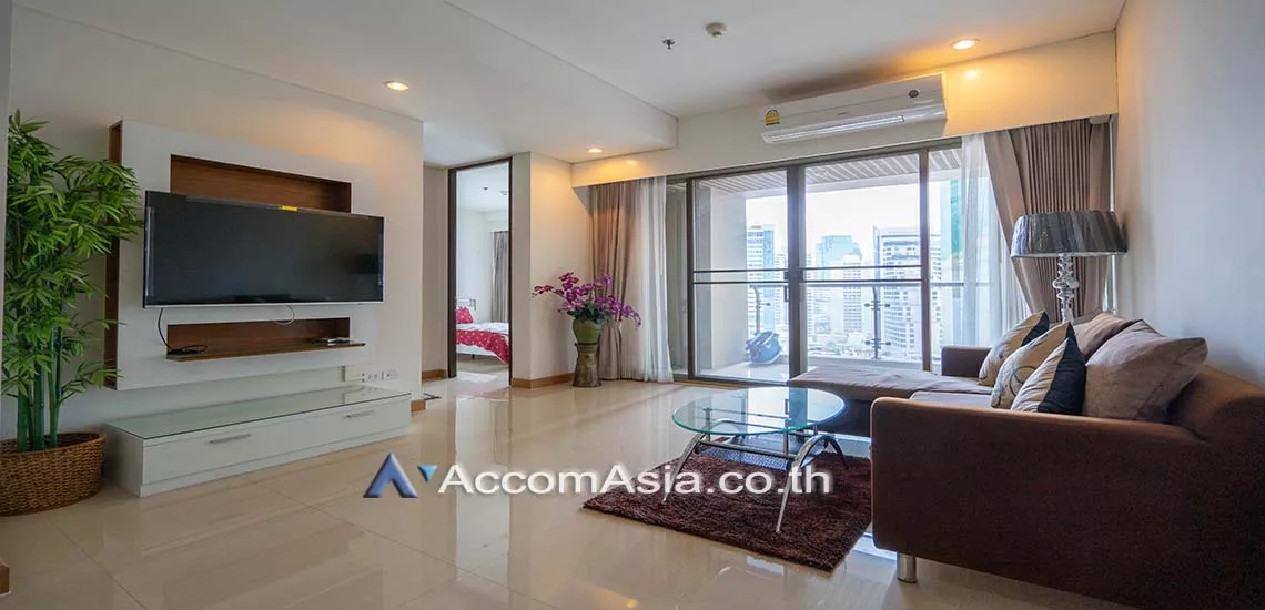 Big Balcony, Pet friendly |  2 Bedrooms  Condominium For Rent in Sukhumvit, Bangkok  near BTS Asok - MRT Sukhumvit (1511904)