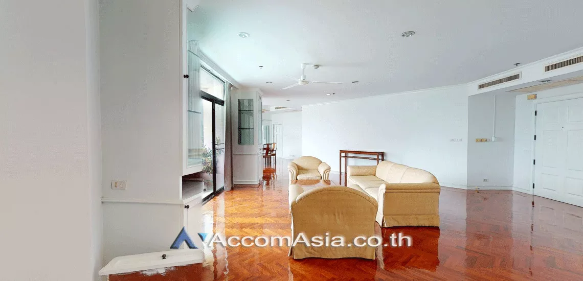 Pet friendly |  3 Bedrooms  Condominium For Rent in Sukhumvit, Bangkok  near BTS Phrom Phong (1511930)