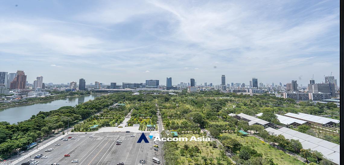 Big Balcony |  2 Bedrooms  Condominium For Rent in Sukhumvit, Bangkok  near BTS Nana (1512176)