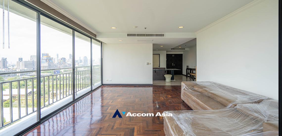 Big Balcony |  2 Bedrooms  Condominium For Rent in Sukhumvit, Bangkok  near BTS Nana (1512176)