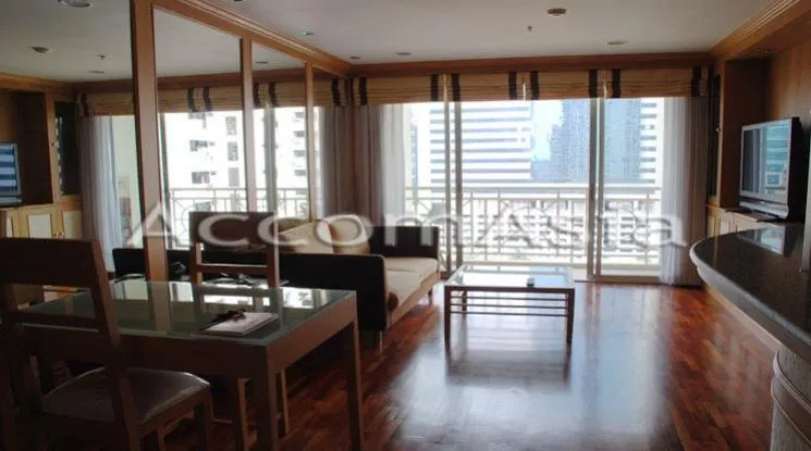  1 Bedroom  Condominium For Rent in Sukhumvit, Bangkok  near BTS Asok - MRT Sukhumvit (1512694)