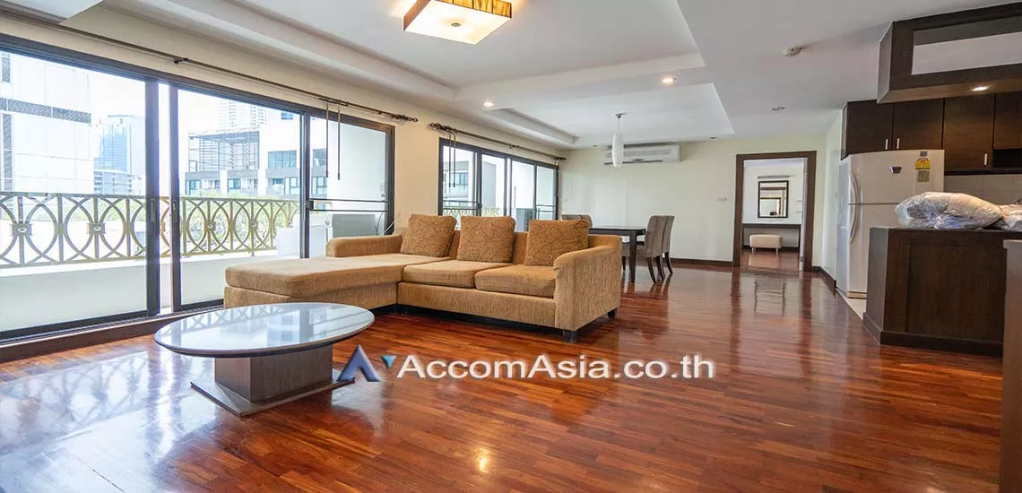 Pet friendly |  2 Bedrooms  Apartment For Rent in Sukhumvit, Bangkok  near BTS Asok - MRT Sukhumvit (1412753)