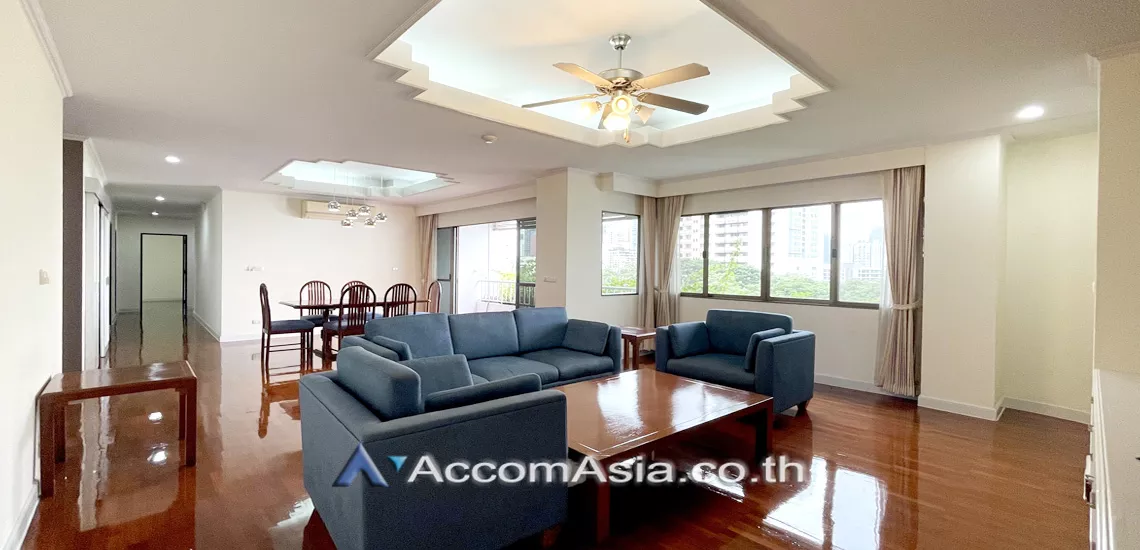 Pet friendly |  3 Bedrooms  Apartment For Rent in Sukhumvit, Bangkok  near BTS Phrom Phong (1412789)