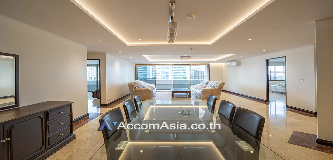  3 Bedrooms  Condominium For Rent in Sukhumvit, Bangkok  near BTS Asok - MRT Sukhumvit (1515291)