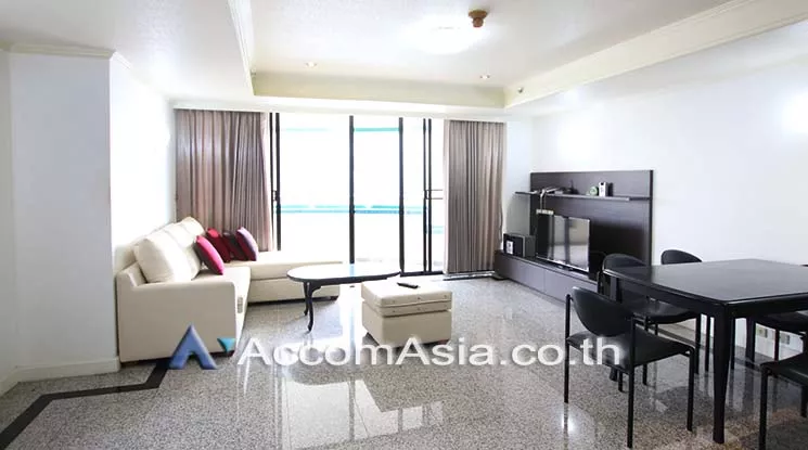 Pet friendly |  2 Bedrooms  Condominium For Rent in Sukhumvit, Bangkok  near BTS Asok - MRT Sukhumvit (1516217)