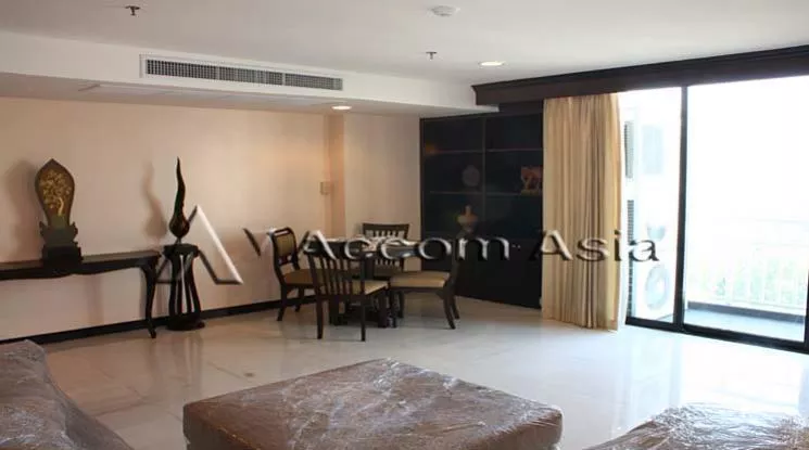 Big Balcony |  1 Bedroom  Condominium For Rent in Sukhumvit, Bangkok  near BTS Nana (1516491)