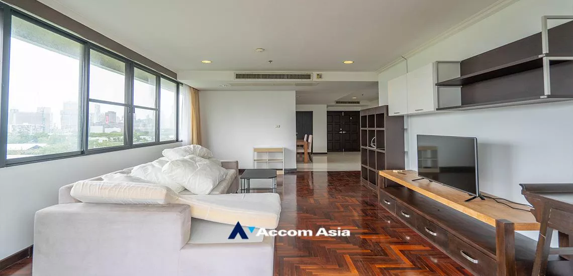 Big Balcony |  2 Bedrooms  Condominium For Rent in Sukhumvit, Bangkok  near BTS Nana (1516493)