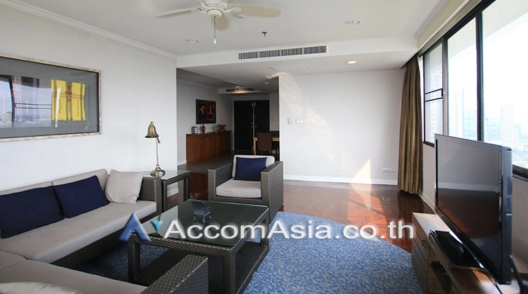 Big Balcony |  2 Bedrooms  Condominium For Rent in Sukhumvit, Bangkok  near BTS Nana (1516494)