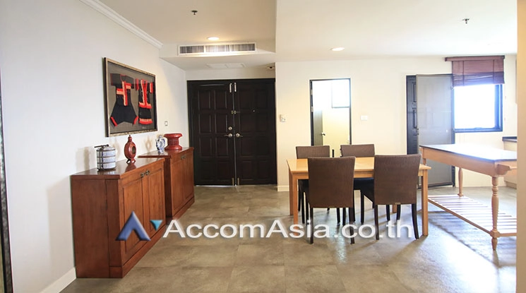 Big Balcony |  2 Bedrooms  Condominium For Rent in Sukhumvit, Bangkok  near BTS Nana (1516494)