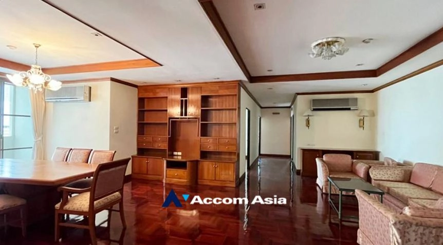 Pet friendly |  3 Bedrooms  Apartment For Rent in Sukhumvit, Bangkok  near BTS Asok - MRT Sukhumvit (1416622)