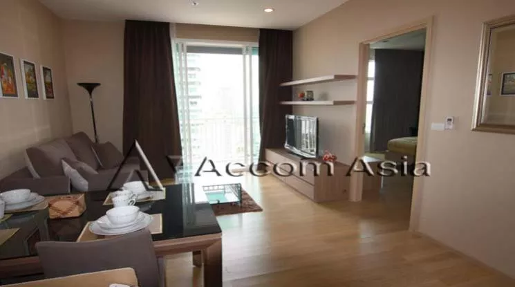  1 Bedroom  Condominium For Rent in Sukhumvit, Bangkok  near BTS Phrom Phong (1516998)