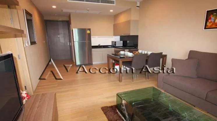  1 Bedroom  Condominium For Rent in Sukhumvit, Bangkok  near BTS Phrom Phong (1517354)