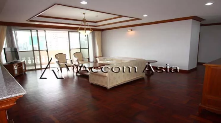 Big Balcony, Pet friendly |  3 Bedrooms  Apartment For Rent in Sukhumvit, Bangkok  near BTS Phrom Phong (1417666)