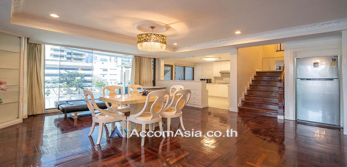 Garden, Huge Terrace, Duplex Condo |  3 Bedrooms  Condominium For Rent & Sale in Sukhumvit, Bangkok  near BTS Phrom Phong (1518665)