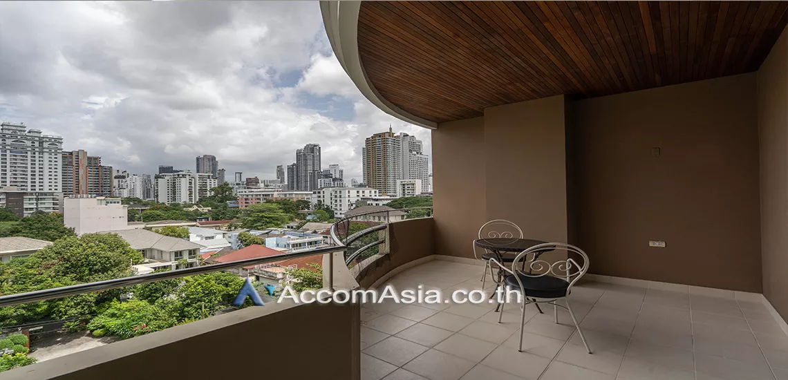 Big Balcony, Pet friendly |  3 Bedrooms  Apartment For Rent in Sukhumvit, Bangkok  near BTS Phrom Phong (1419552)