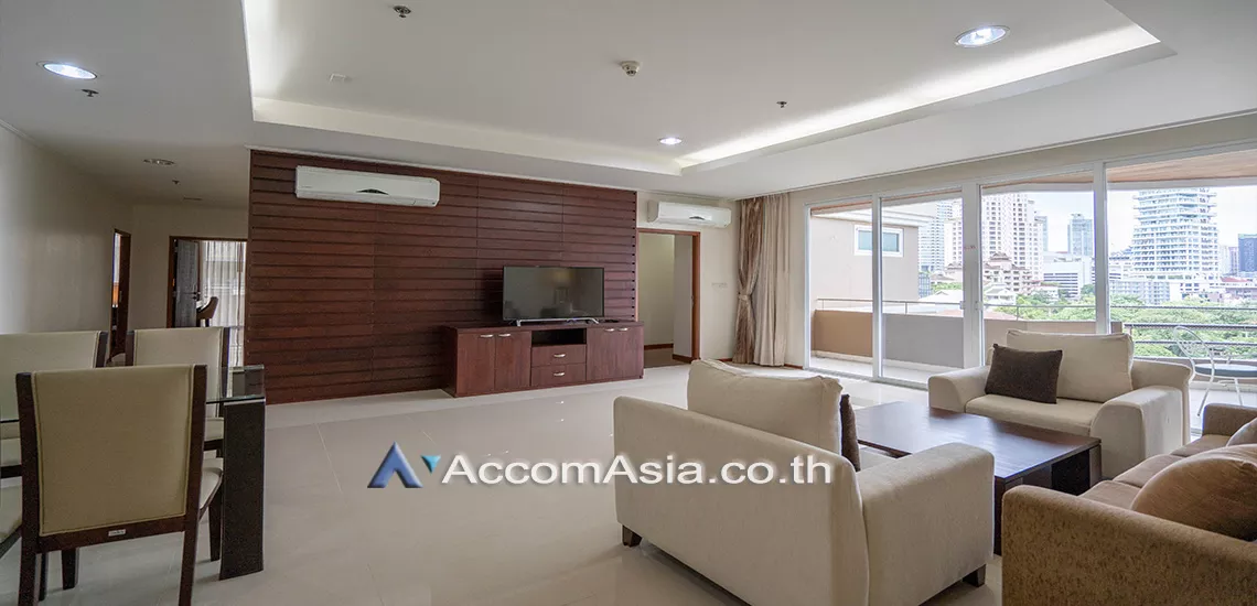 Big Balcony, Pet friendly |  3 Bedrooms  Apartment For Rent in Sukhumvit, Bangkok  near BTS Phrom Phong (1419552)