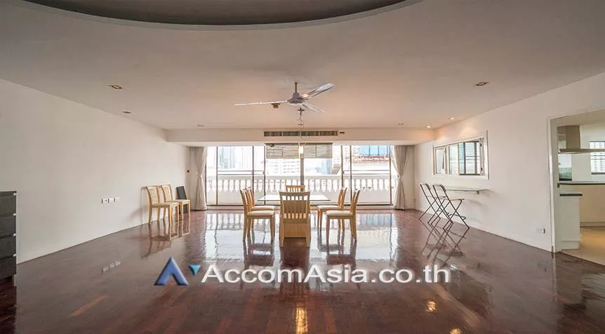 Big Balcony, Pet friendly |  4 Bedrooms  Apartment For Rent in Sukhumvit, Bangkok  near BTS Asok - MRT Sukhumvit (1420666)