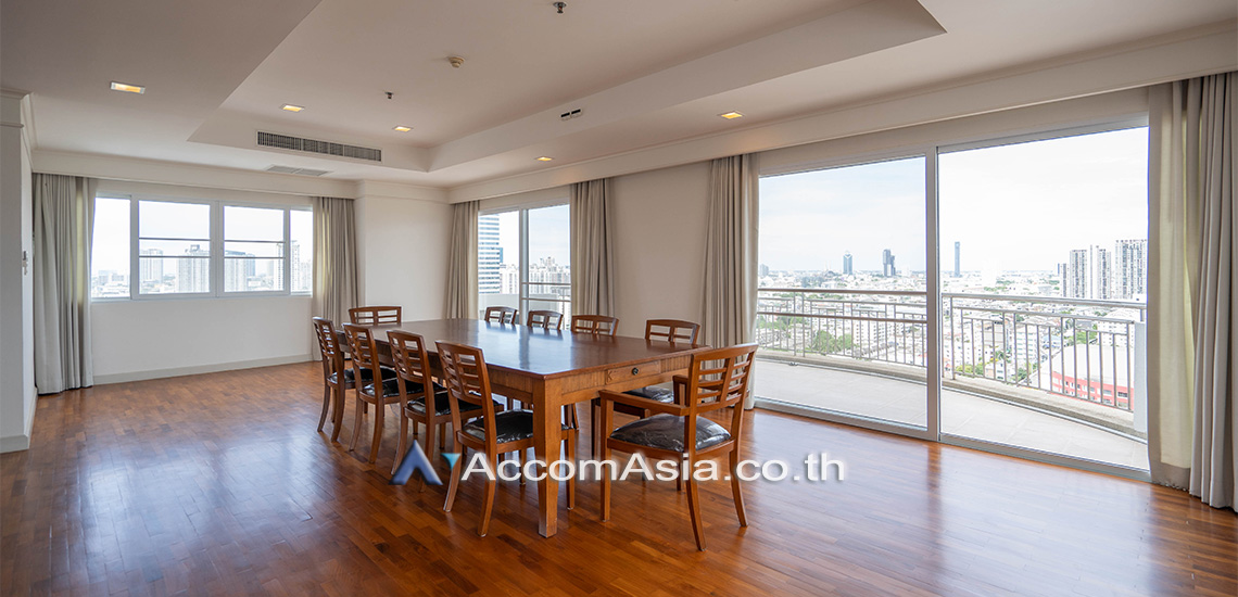 Duplex Condo, Penthouse, Pet friendly |  4 Bedrooms  Apartment For Rent in Sathorn, Bangkok  near BRT Technic Krungthep (1521228)