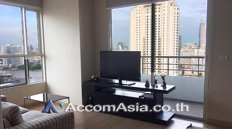  1 Bedroom  Condominium For Rent in Charoennakorn, Bangkok  near BTS Krung Thon Buri (1521445)