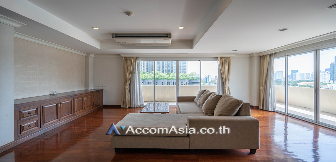 Double High Ceiling, Duplex Condo, Penthouse, Pet friendly |  4 Bedrooms  Apartment For Rent in Ploenchit, Bangkok  near BTS Ploenchit (13000191)