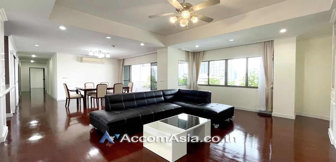 Pet friendly |  3 Bedrooms  Apartment For Rent in Sukhumvit, Bangkok  near BTS Phrom Phong (13000581)