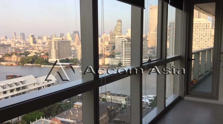 5  3 br Condominium For Rent in Charoennakorn ,Bangkok BTS Krung Thon Buri at The River Condominium 13001376