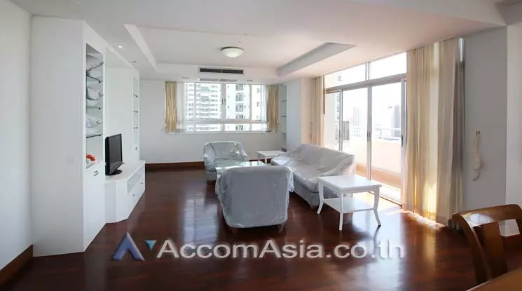 Pet friendly |  3 Bedrooms  Apartment For Rent in Sukhumvit, Bangkok  near BTS Phrom Phong (AA11749)