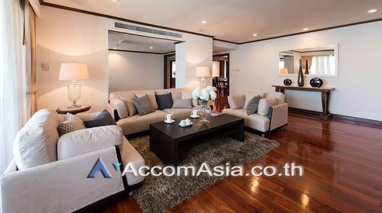 Big Balcony |  3 Bedrooms  Apartment For Rent in Sukhumvit, Bangkok  near BTS Asok - MRT Sukhumvit (AA12476)