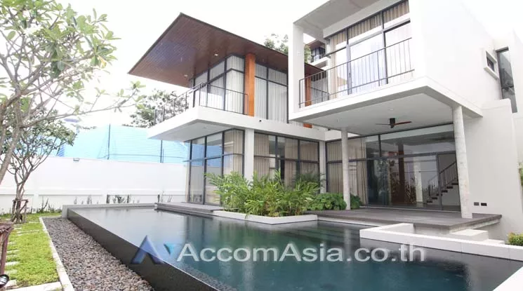  2  4 br House For Rent in Sukhumvit ,Bangkok BTS Phrom Phong at House with Private Pool AA12755