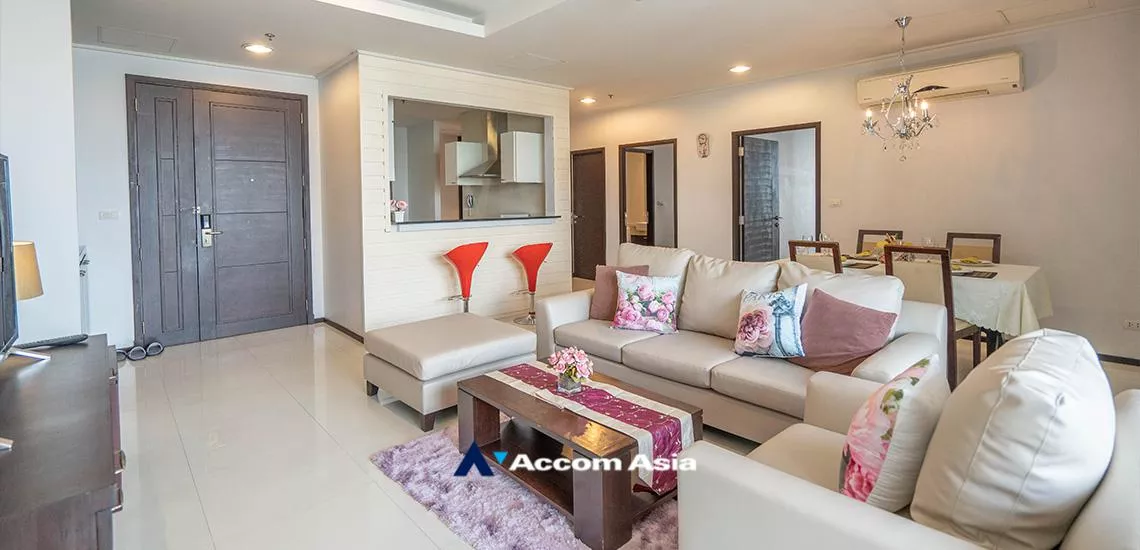 Big Balcony, Pet friendly |  2 Bedrooms  Apartment For Rent in Sukhumvit, Bangkok  near BTS Phrom Phong (AA12912)