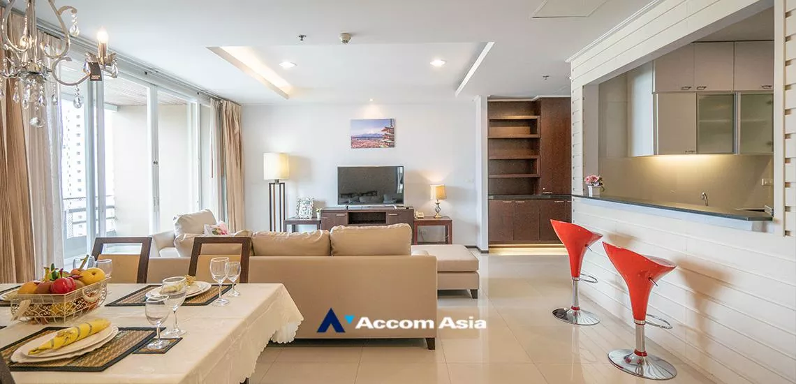 Big Balcony, Pet friendly |  2 Bedrooms  Apartment For Rent in Sukhumvit, Bangkok  near BTS Phrom Phong (AA12912)