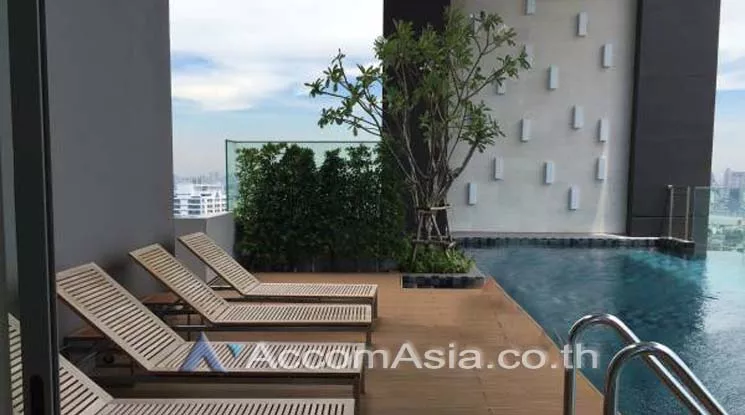  The Breeze Narathiwas Condominium  2 Bedroom for Rent BRT Nararam 3 in Sathorn Bangkok