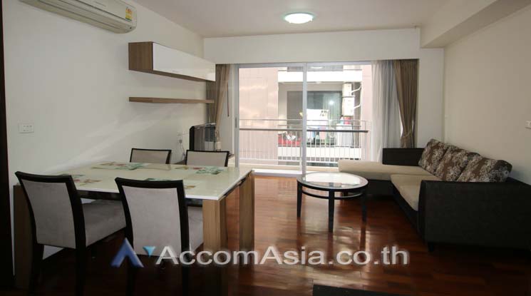 Big Balcony |  2 Bedrooms  Apartment For Rent in Sukhumvit, Bangkok  near BTS Asok - MRT Sukhumvit (AA13732)