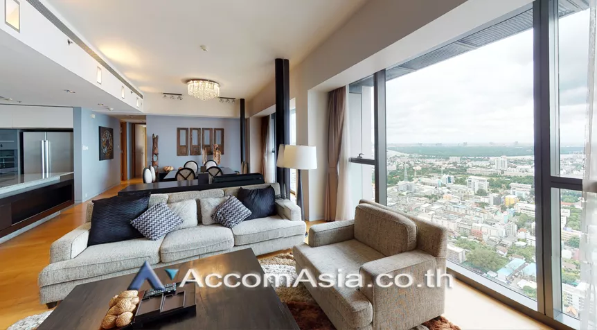  3 Bedrooms  Condominium For Rent in Sathorn, Bangkok  near BTS Chong Nonsi - MRT Lumphini (AA13929)