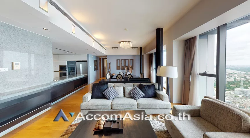  3 Bedrooms  Condominium For Rent in Sathorn, Bangkok  near BTS Chong Nonsi - MRT Lumphini (AA13929)