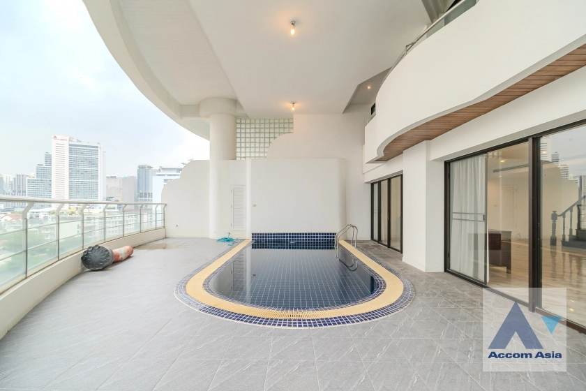 Huge Terrace, Private Swimming Pool, Duplex Condo |  3 Bedrooms  Condominium For Rent & Sale in Sukhumvit, Bangkok  near BTS Phrom Phong (2012701)