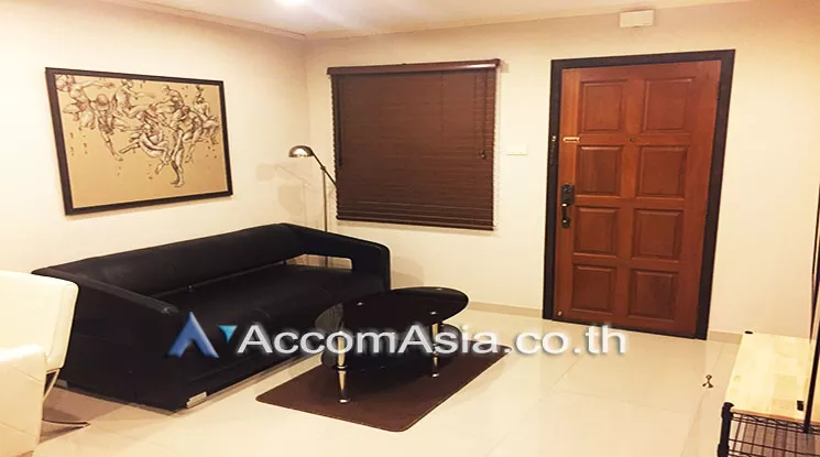 Big Balcony, Pet friendly |  1 Bedroom  Condominium For Rent in Sukhumvit, Bangkok  near BTS Phrom Phong (AA15144)