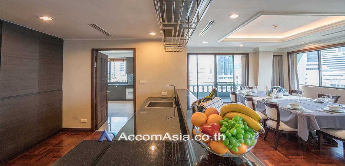 Huge Terrace, Duplex Condo, Penthouse apartment for rent in Ploenchit at Residence of Bangkok, Bangkok Code AA15648